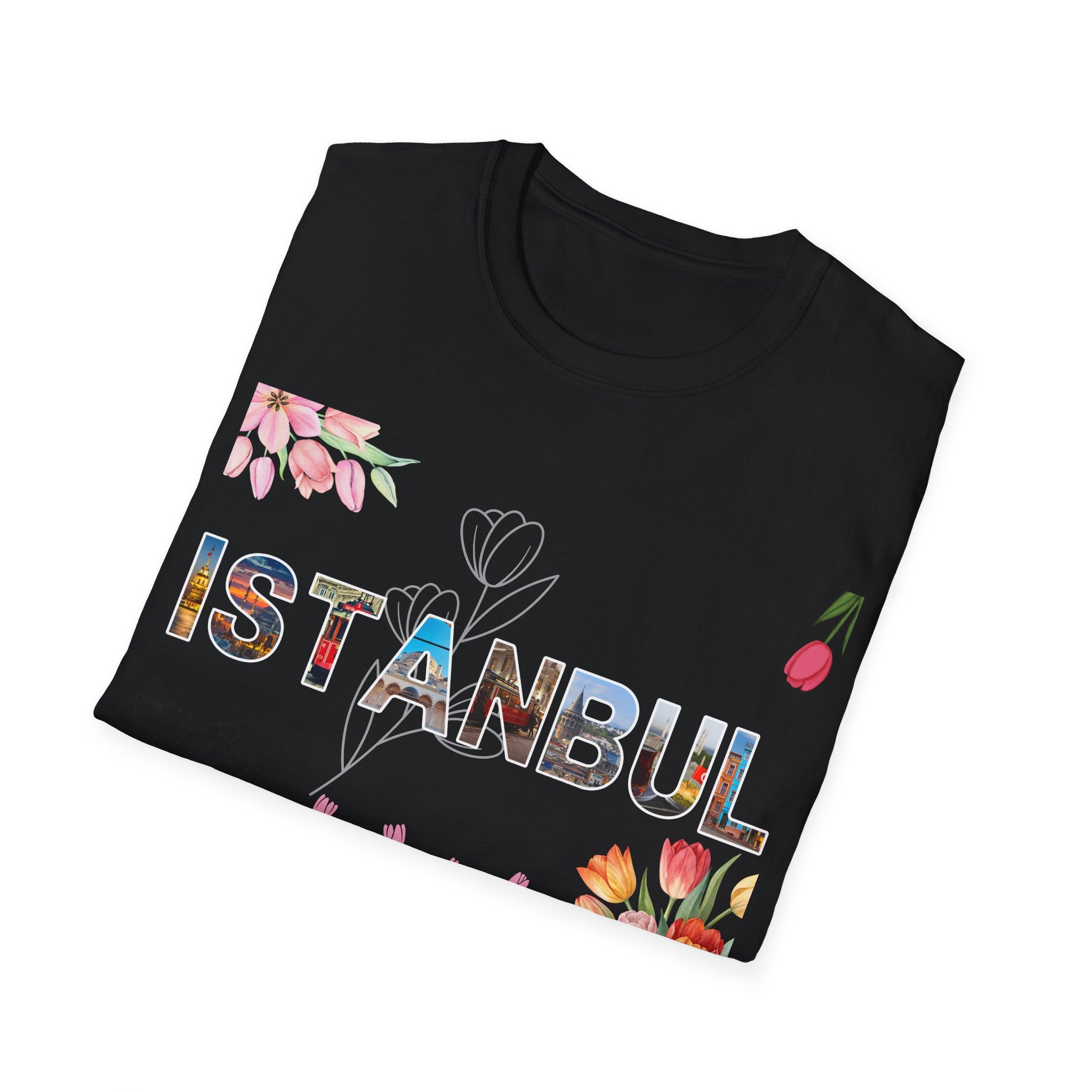 Istanbul Tulip T-shirt | Travel Guru vibe