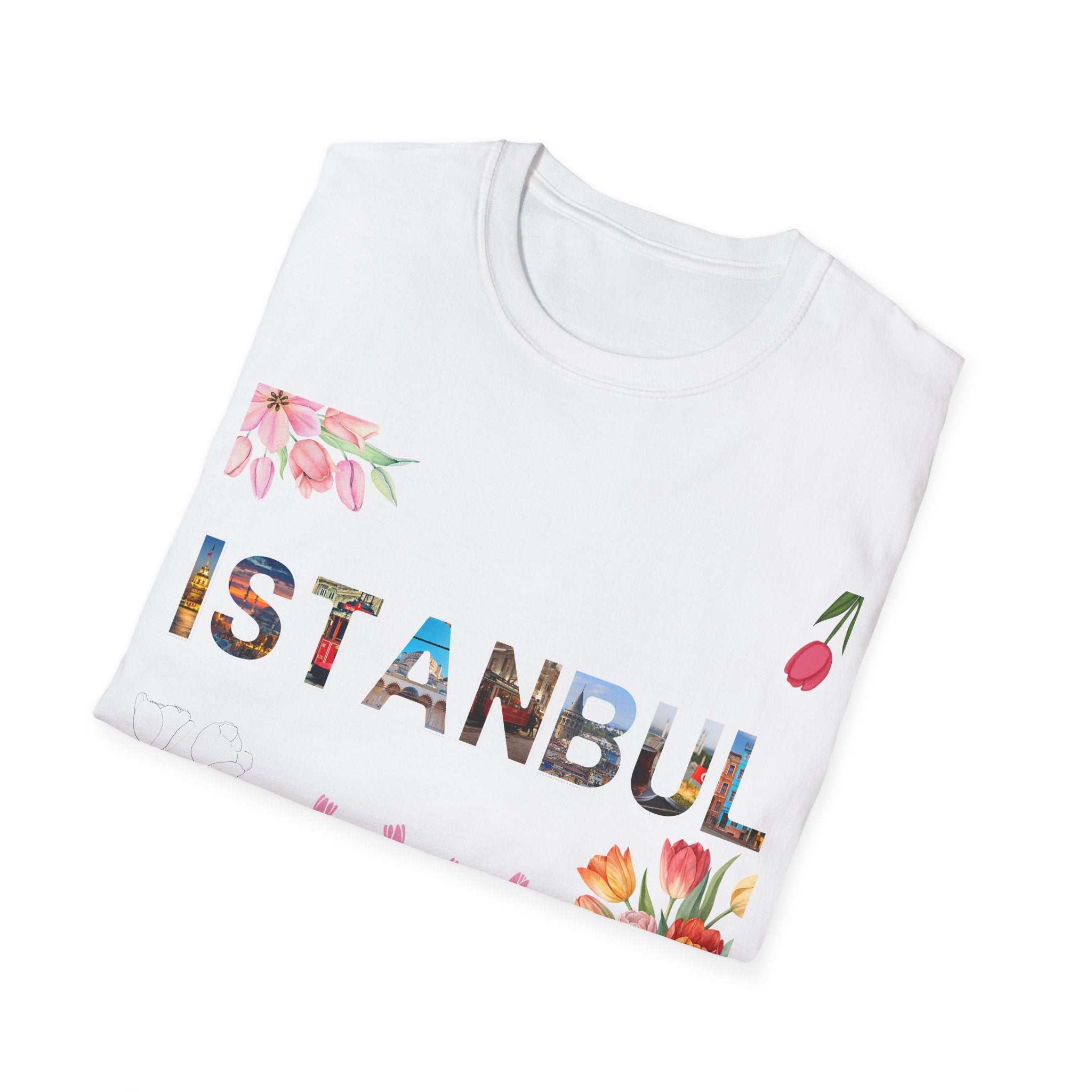 Istanbul Tulip T-shirt | Travel Guru vibe