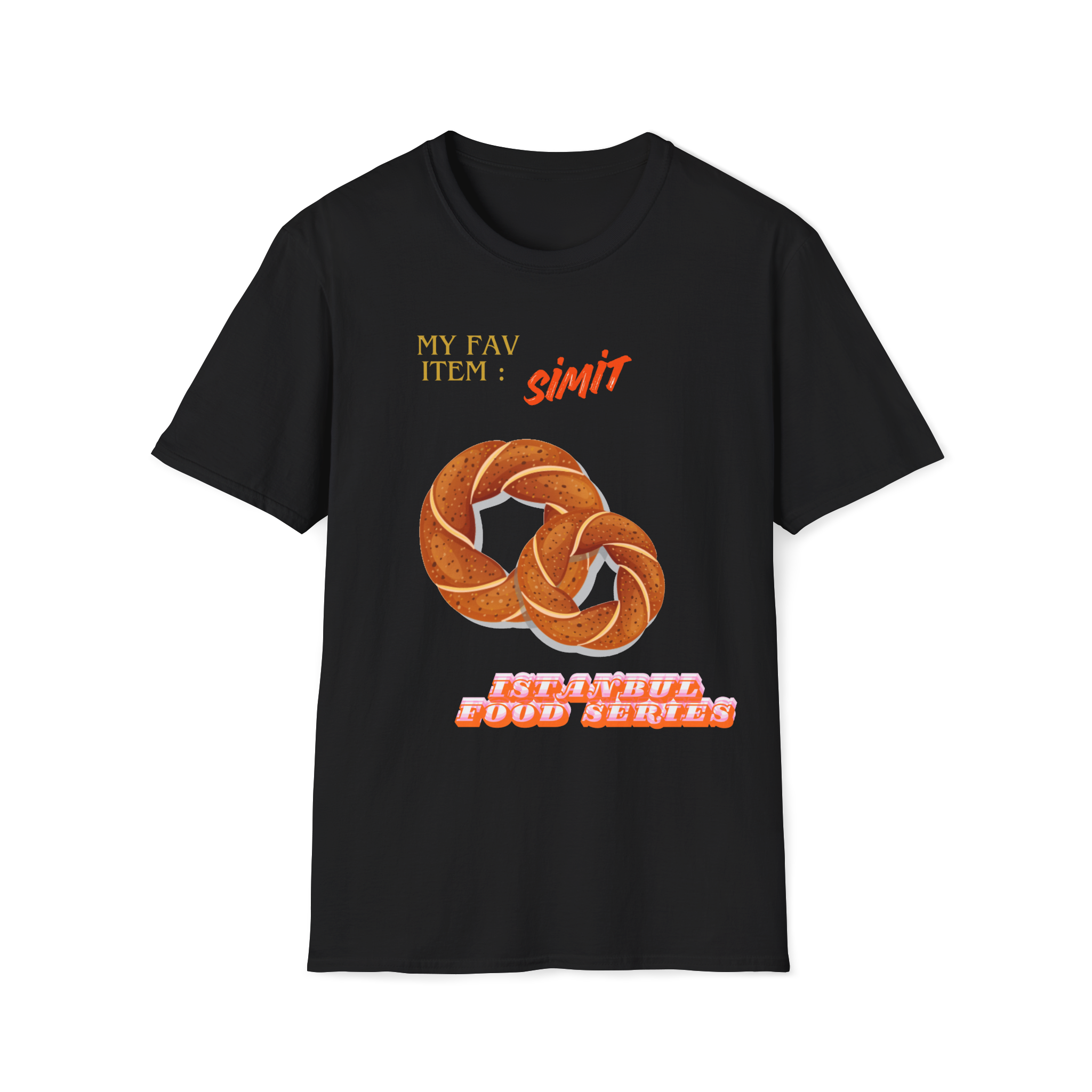 Istanbul Simit Love T-shirt |Traveler vibe