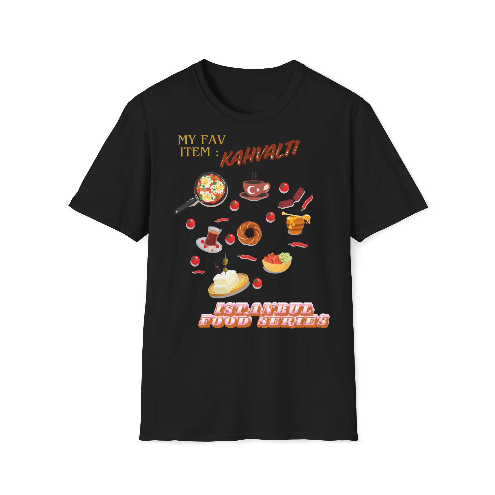 Istanbul Kahvaltı Passion T-shirt |Traveler vibe