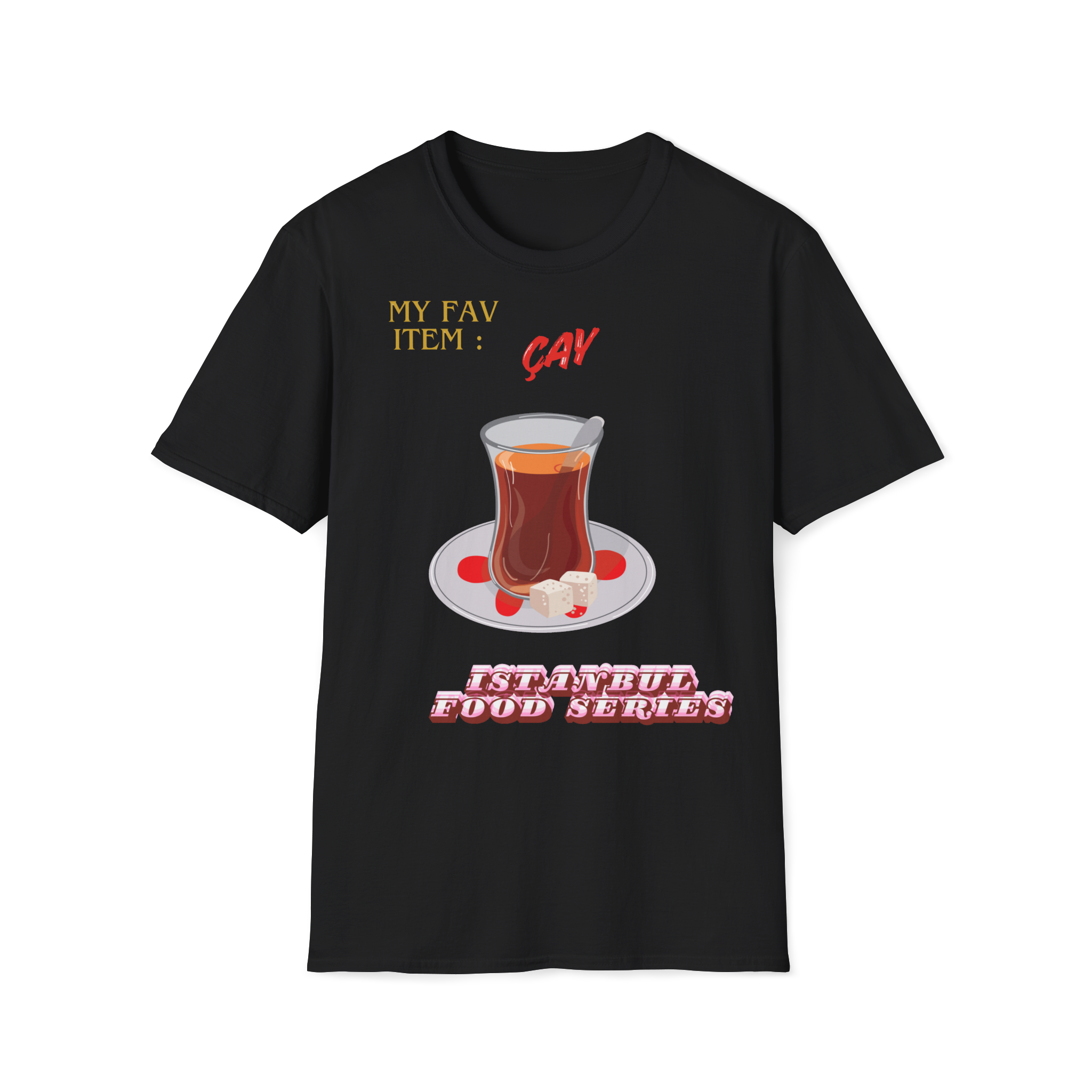 Istanbul Çay Love T-shirt |Traveler vibe