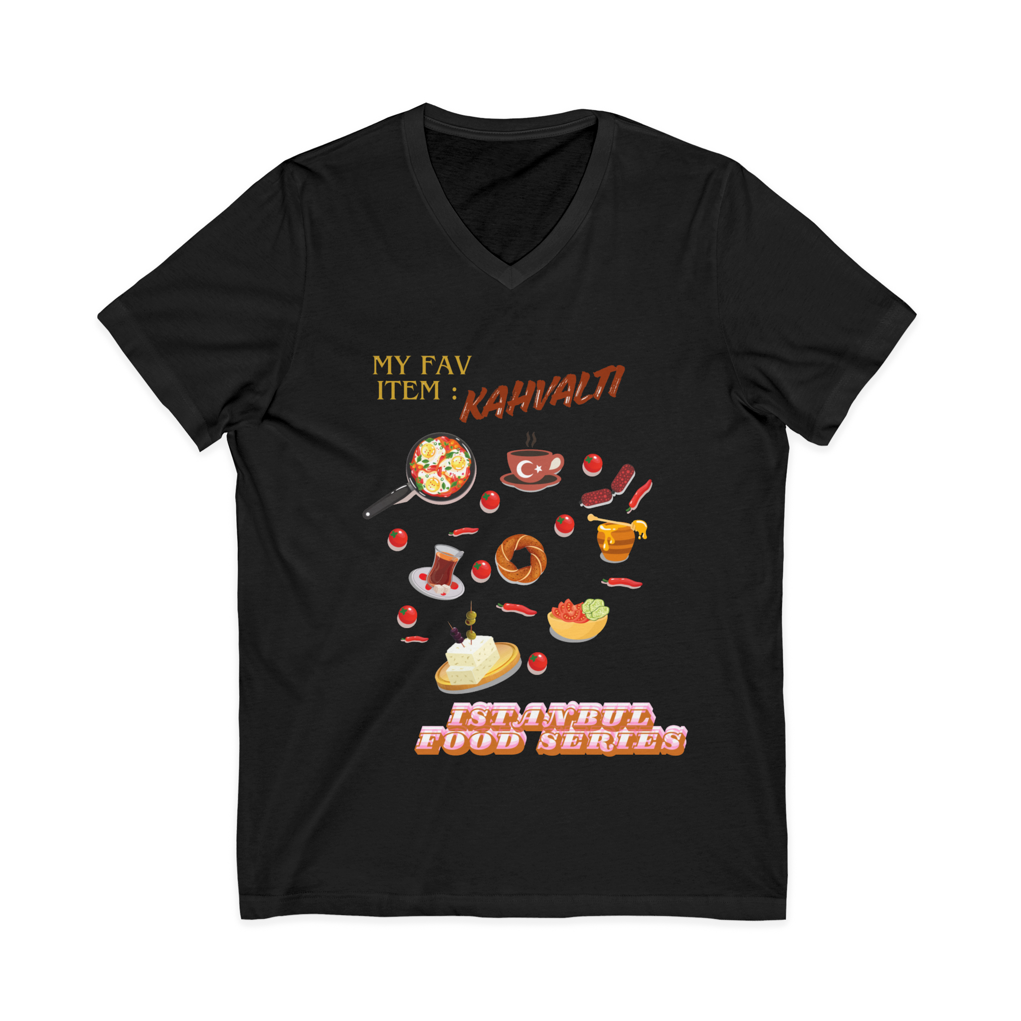 Istanbul Kahvaltı Passion T-shirt |Traveler vibe