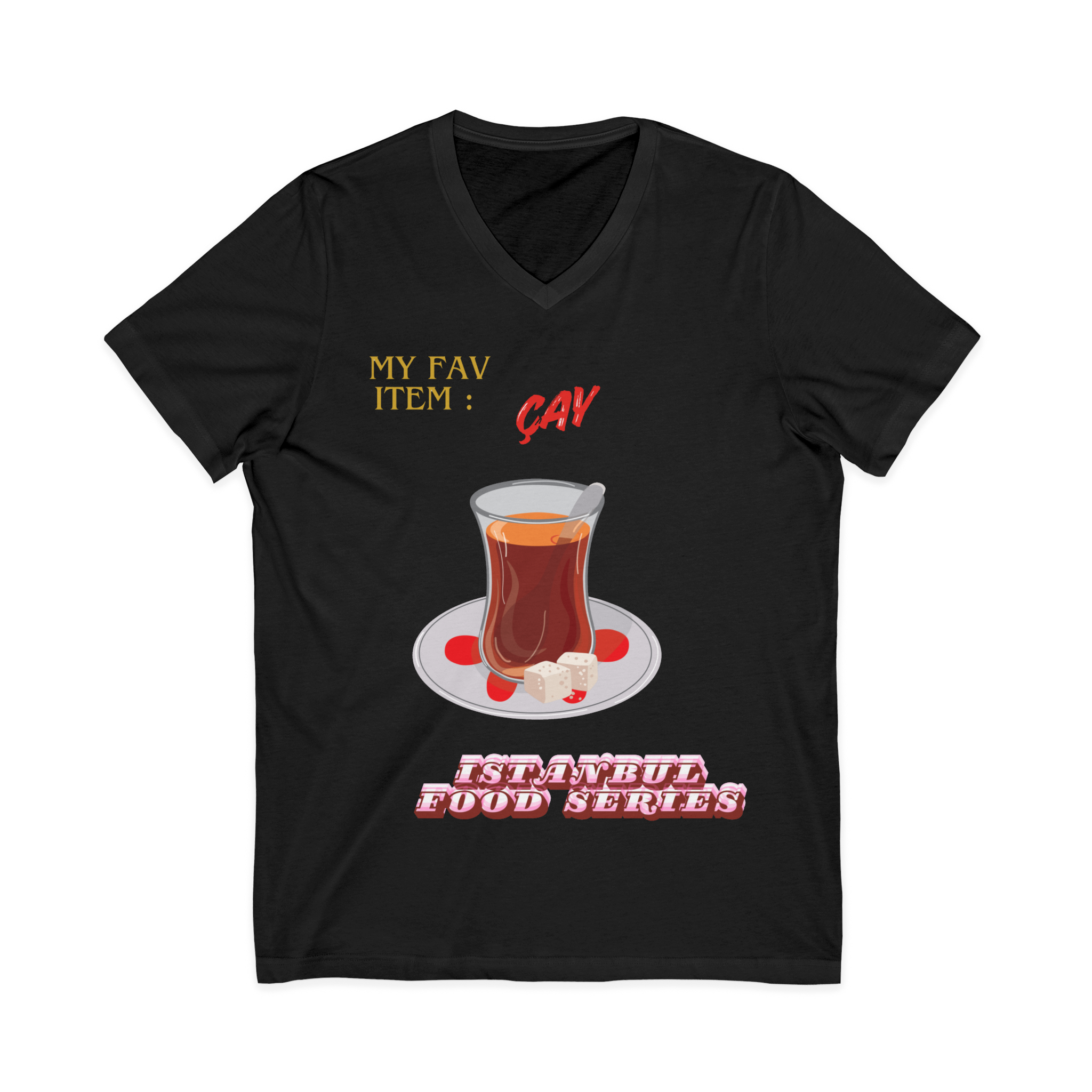 Istanbul Çay Love T-shirt |Traveler vibe