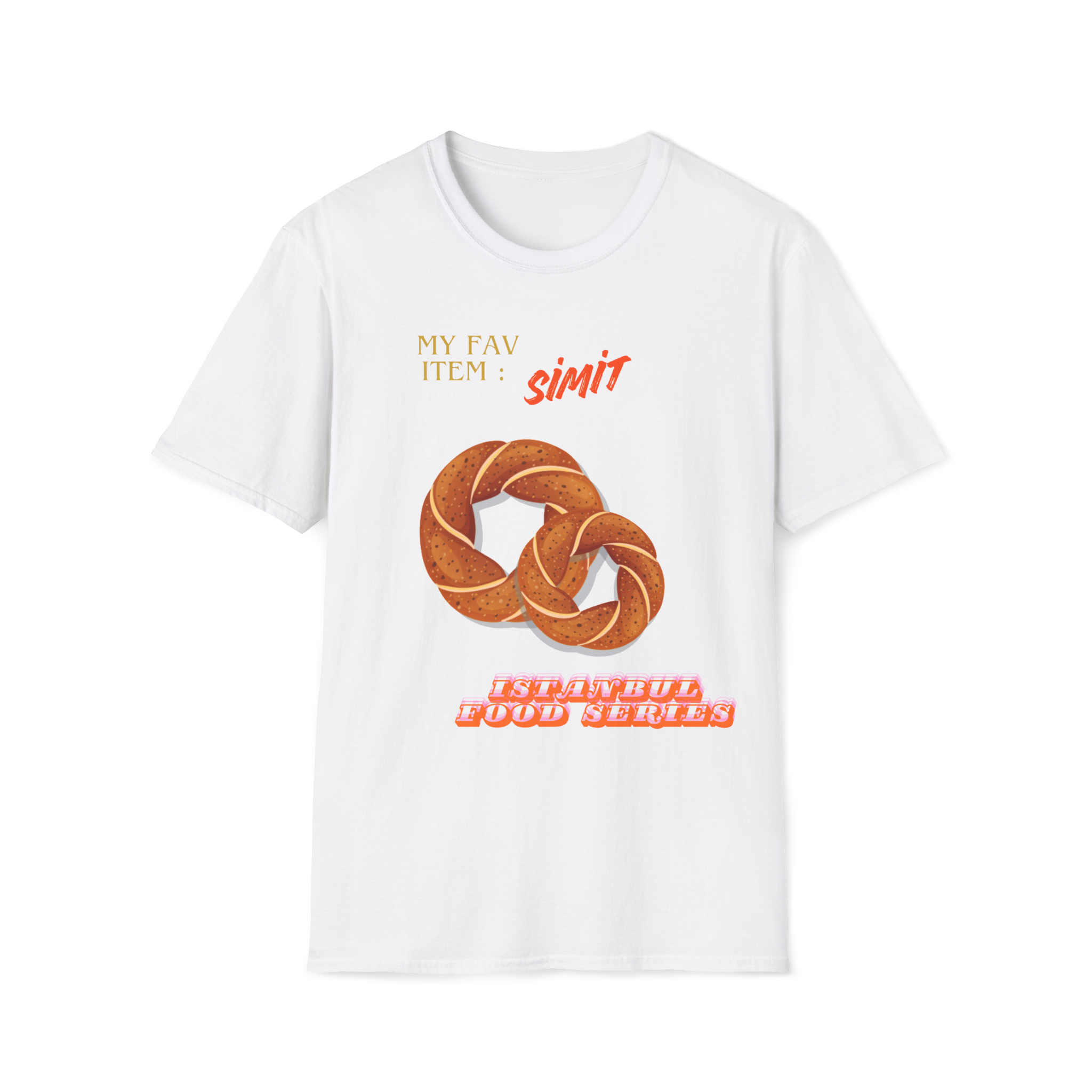 Istanbul Simit Love T-shirt |Traveler vibe