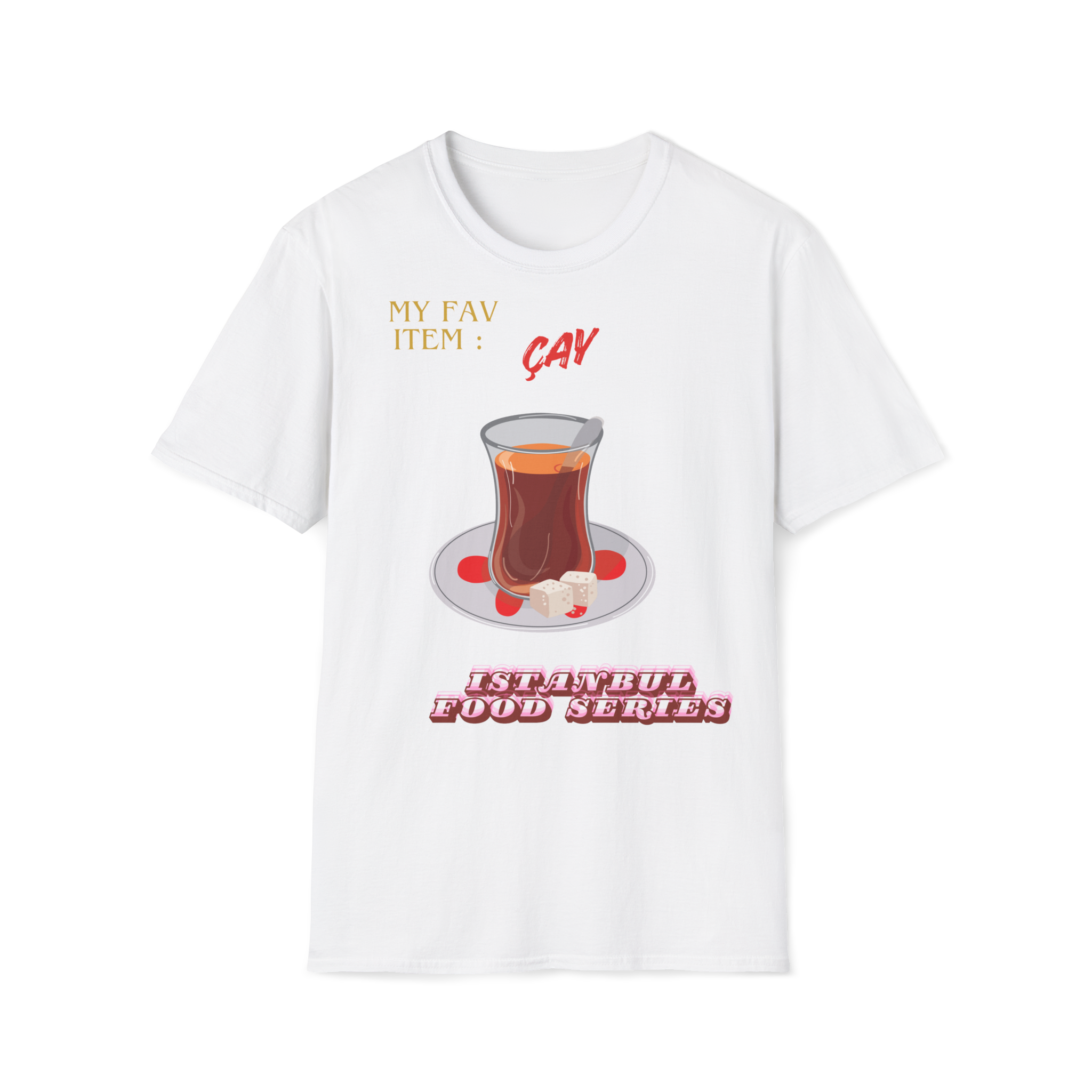 Istanbul Çay Love T-shirt |Traveler vibe