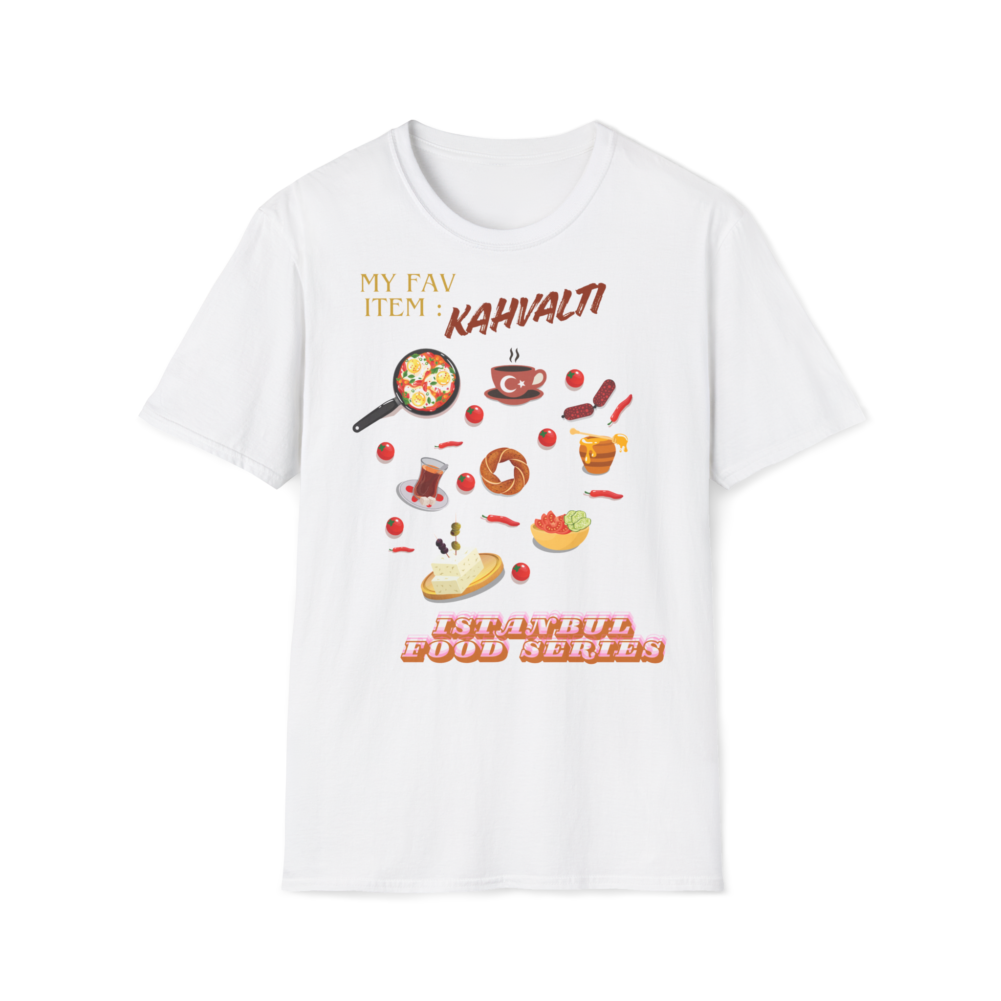 Istanbul Kahvaltı Passion T-shirt |Traveler vibe