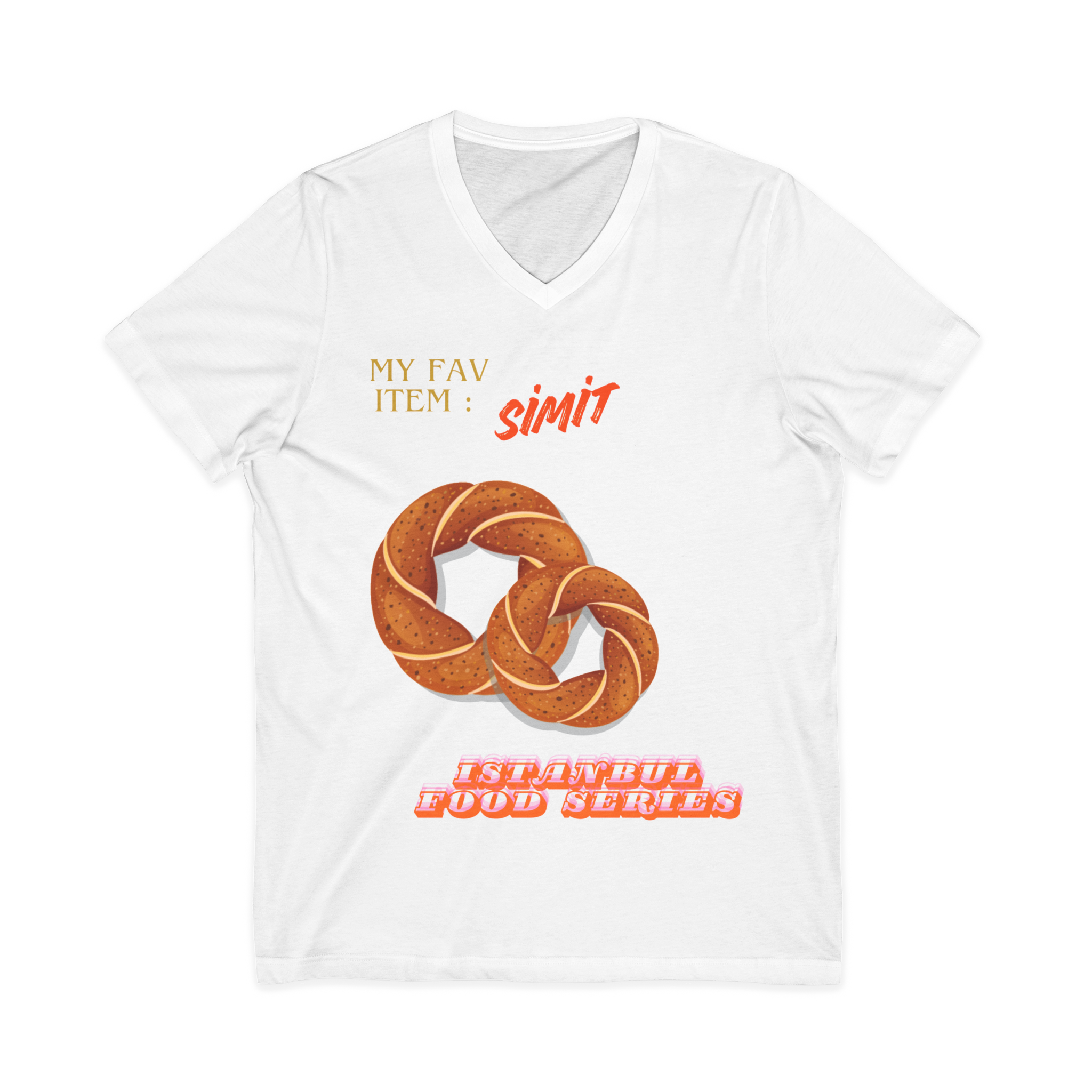 Istanbul Simit Love T-shirt |Traveler vibe