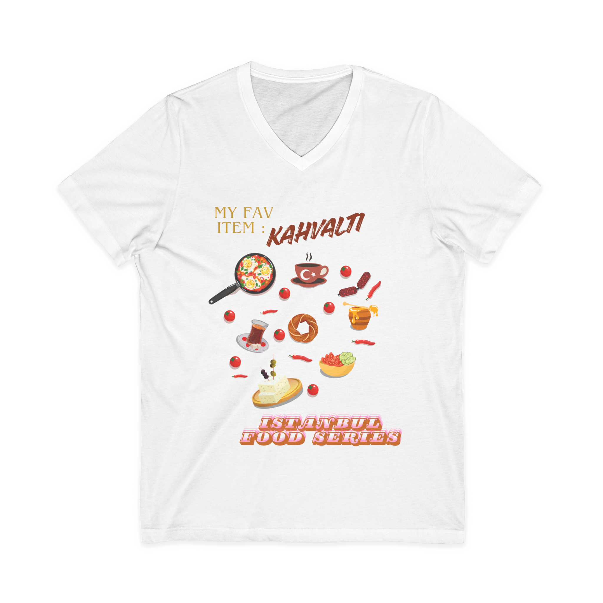 Istanbul Kahvaltı Passion T-shirt |Traveler vibe