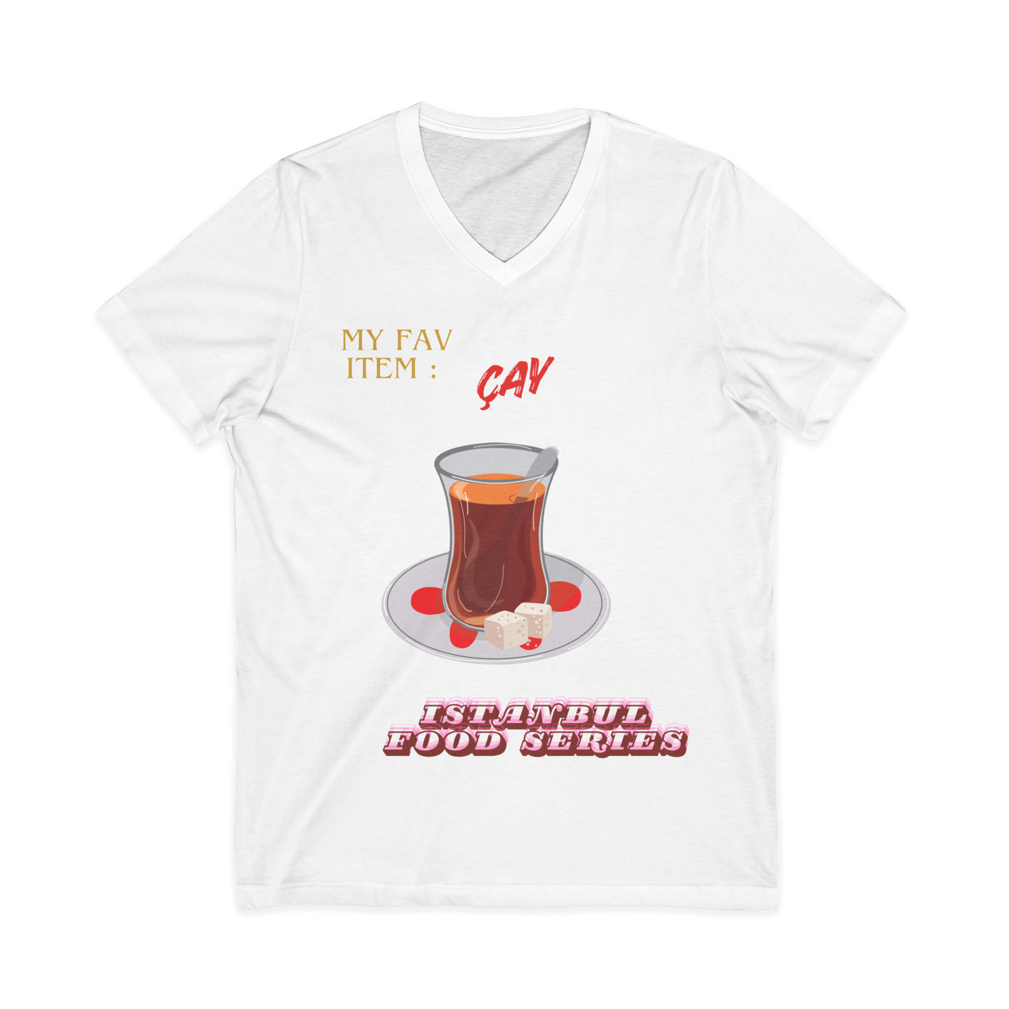 Istanbul Çay Love T-shirt |Traveler vibe