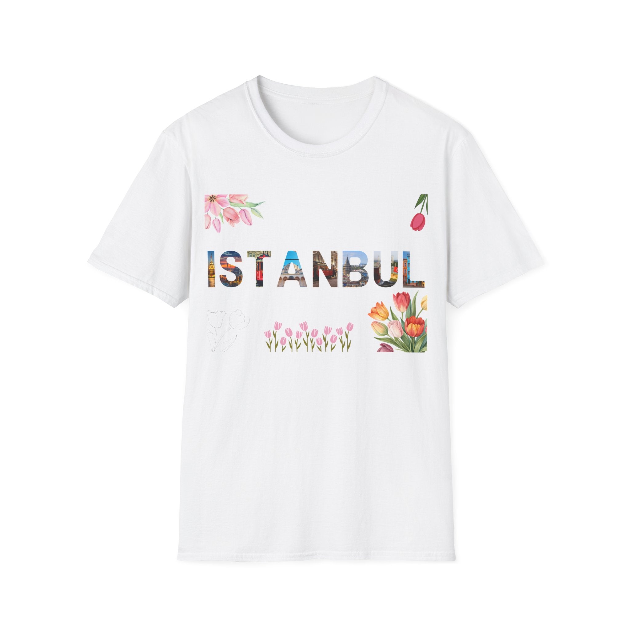 Istanbul Tulip T-shirt | Travel Guru vibe