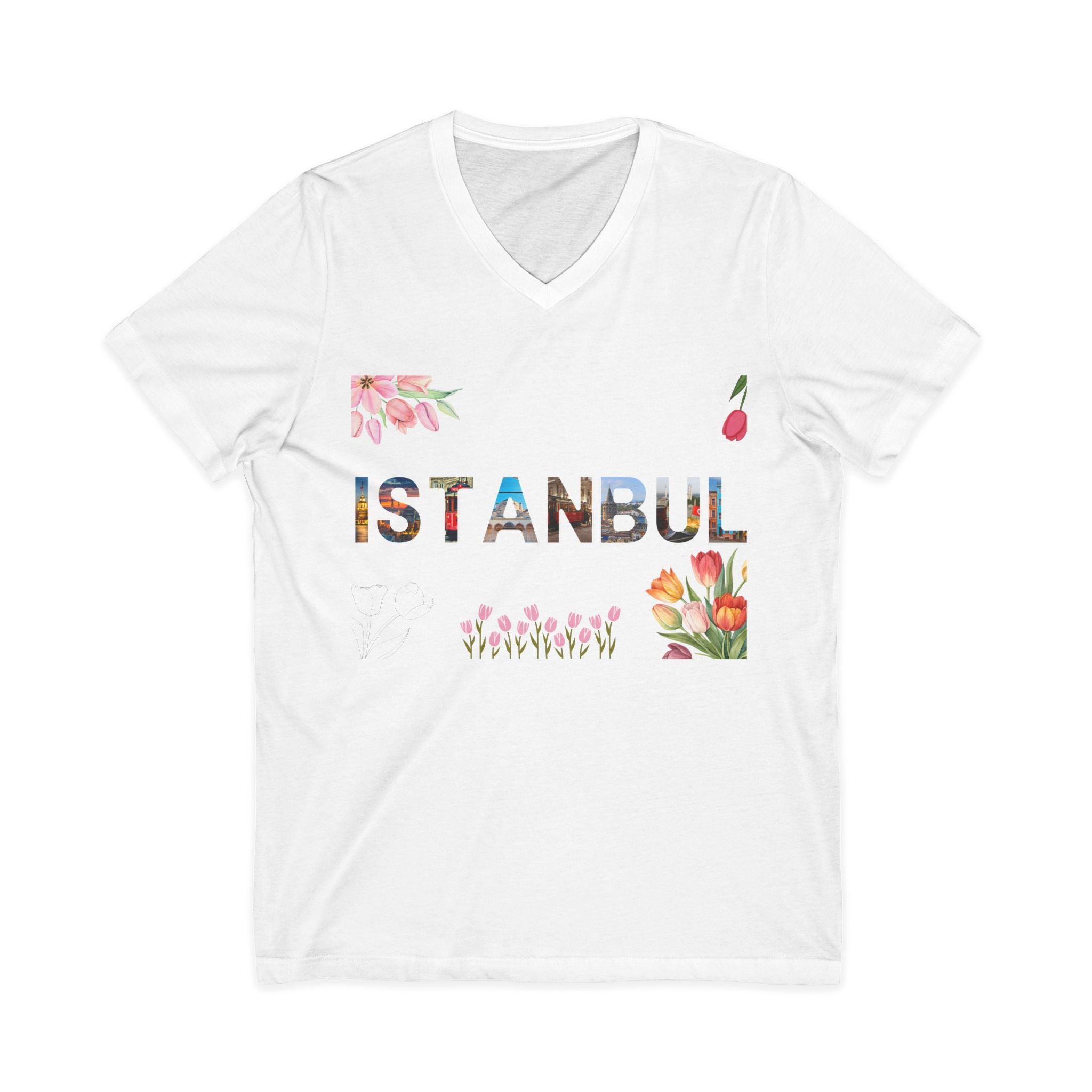 Istanbul Tulip T-shirt | Travel Guru vibe