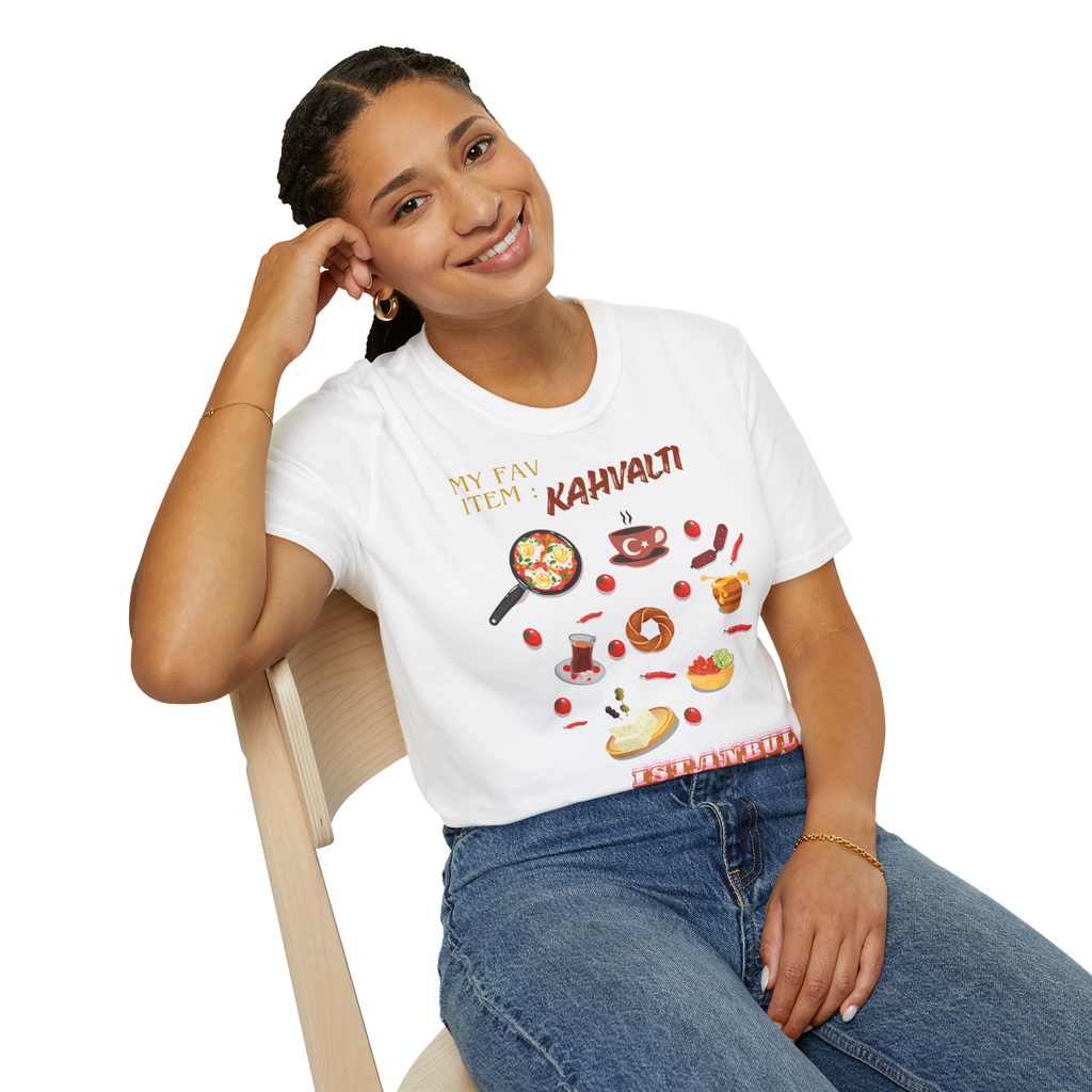Istanbul Kahvaltı Passion T-shirt |Traveler vibe