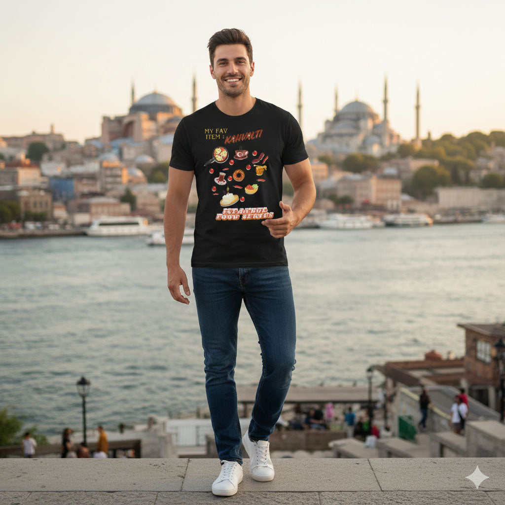 Istanbul Kahvaltı Passion T-shirt |Traveler vibe