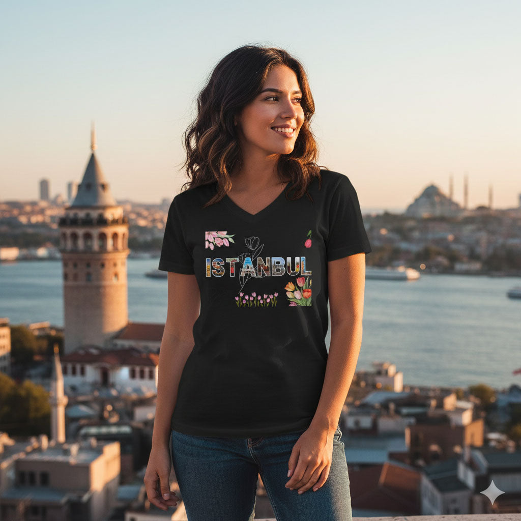 Istanbul Tulip T-shirt | Travel Guru vibe